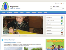 Tablet Screenshot of kopahvoll.kopavogur.is